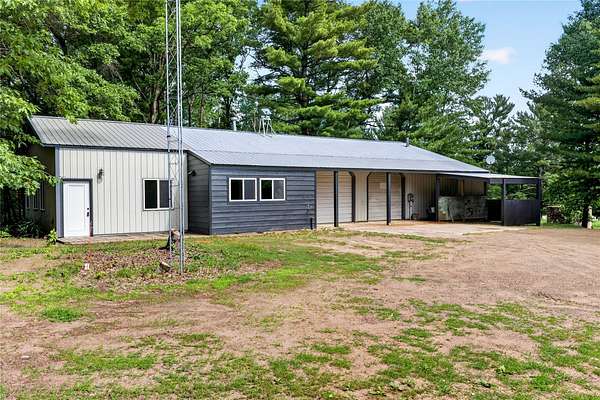 5.32 Acres of Land with Home for Sale in Shell Lake, Wisconsin