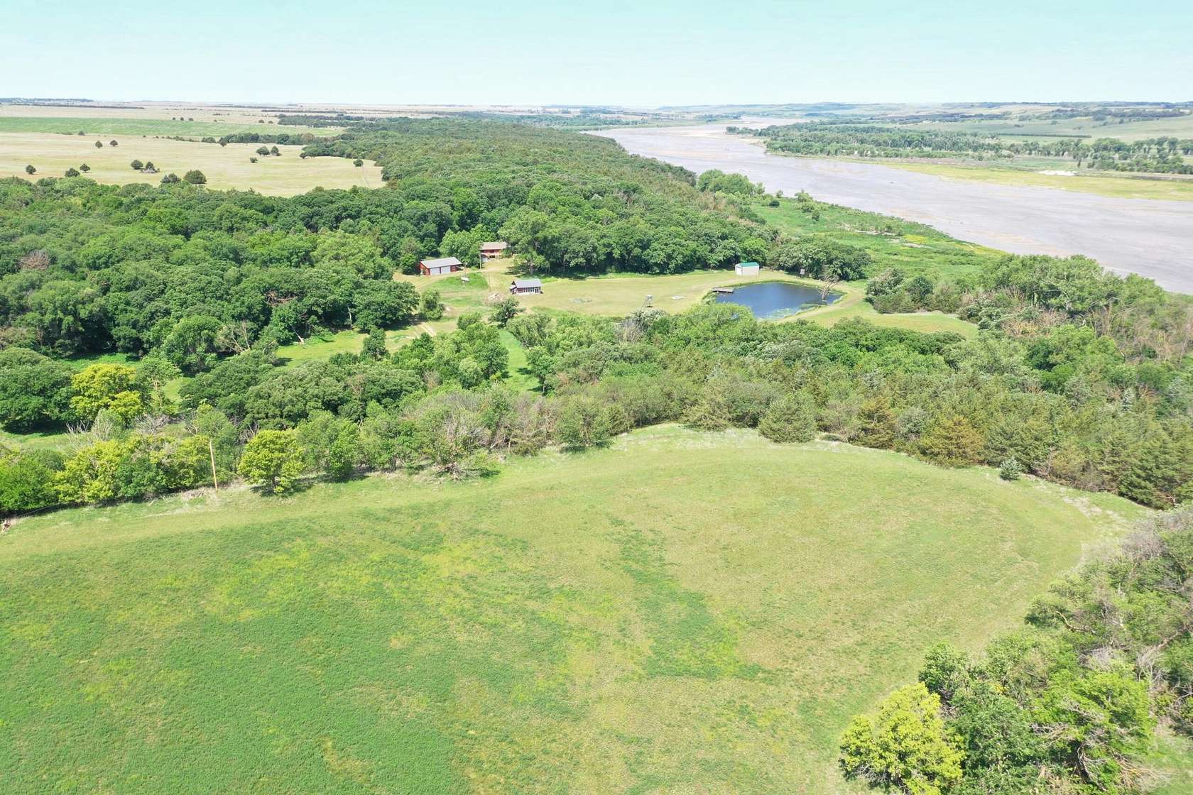 207 Acres of Land with Home for Sale in O'Neill, Nebraska