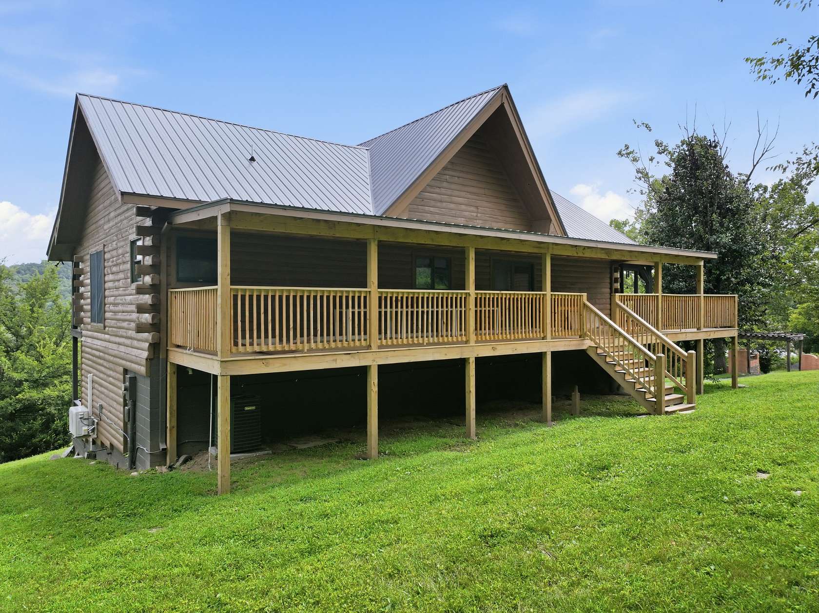 56.3 Acres of Recreational Land with Home for Sale in Pleasant Shade, Tennessee