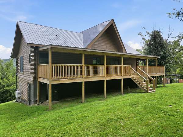 56.3 Acres of Recreational Land with Home for Sale in Pleasant Shade, Tennessee