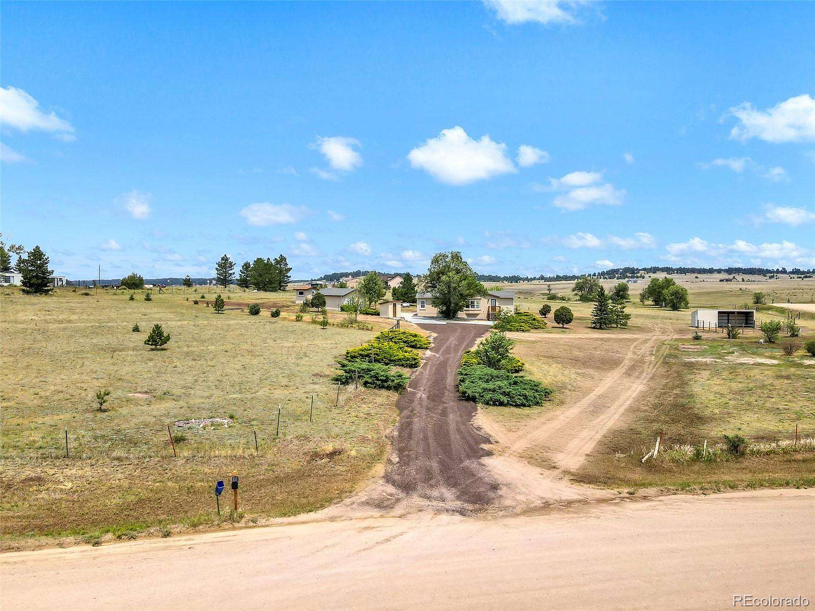 6 Acres of Land with Home for Sale in Peyton, Colorado