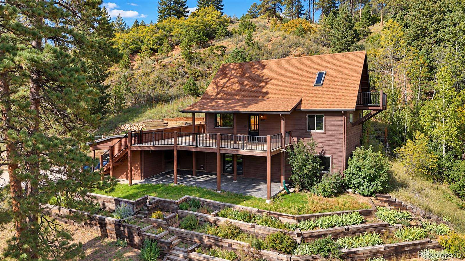 10 Acres of Recreational Land with Home for Sale in Green Mountain Falls, Colorado