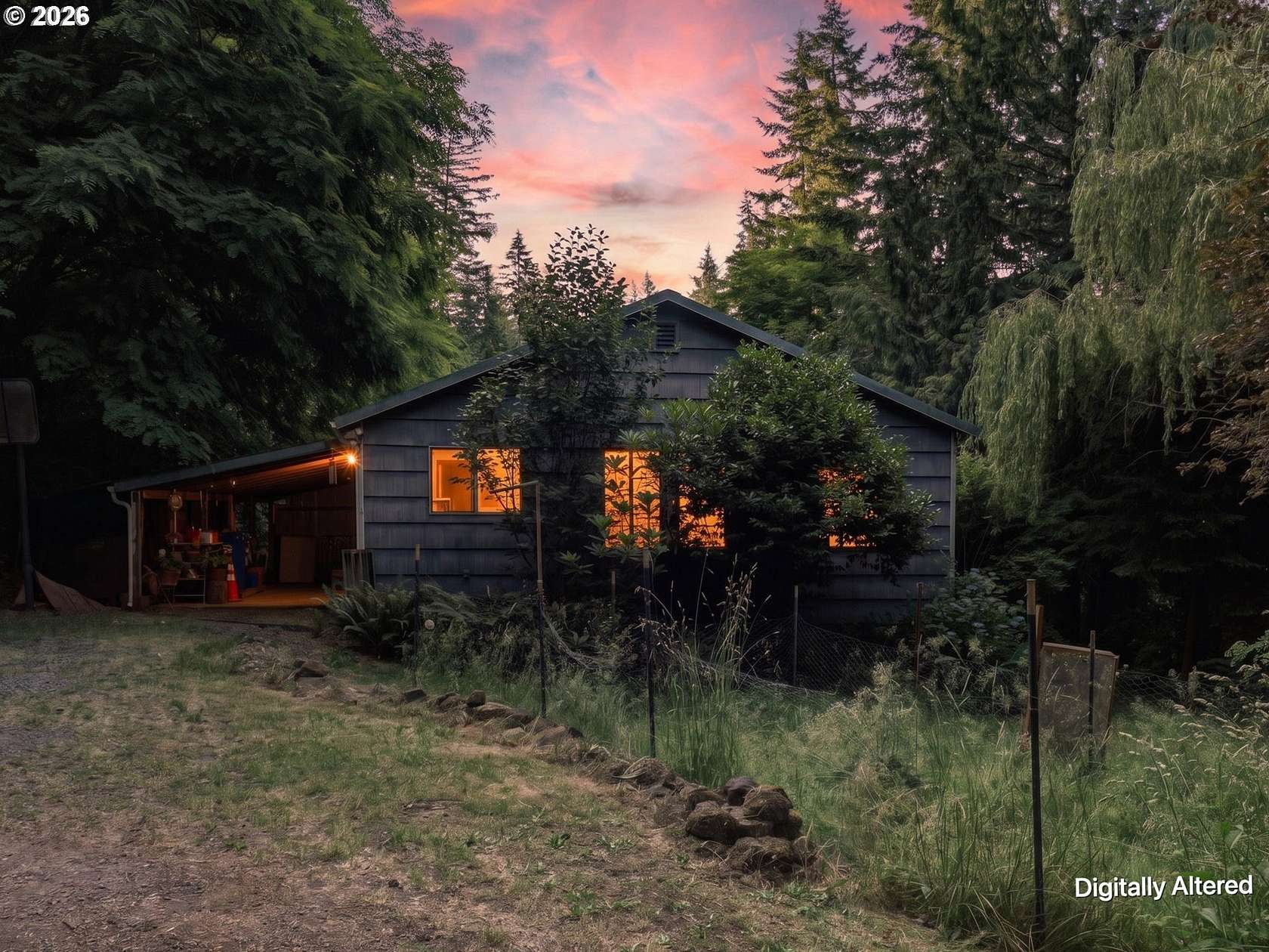 4.6 Acres of Land with Home for Sale in Estacada, Oregon