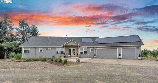 6.25 Acres of Land with Home for Sale in Amity, Oregon