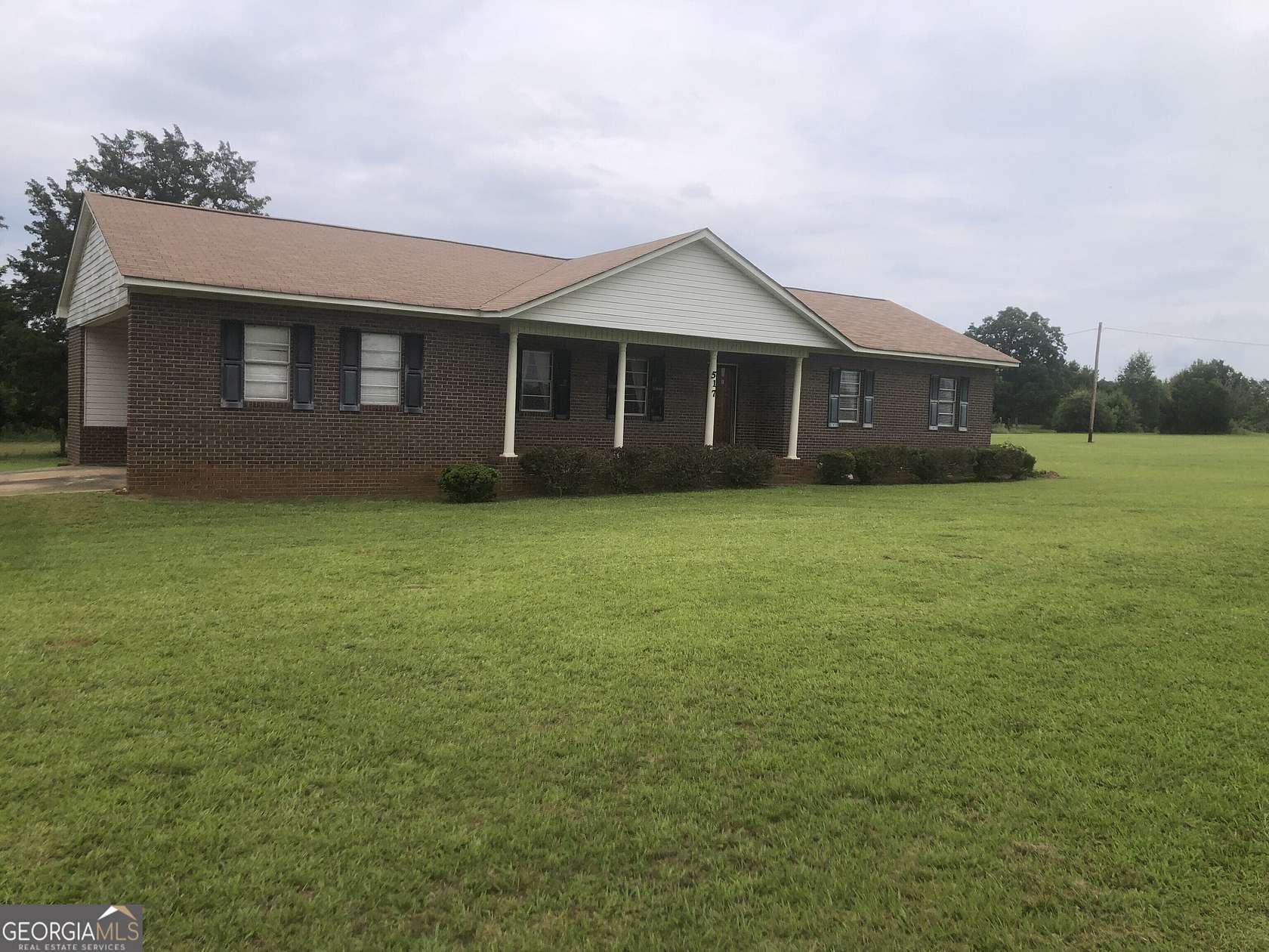 14.5 Acres of Land with Home for Sale in Thomaston, Georgia