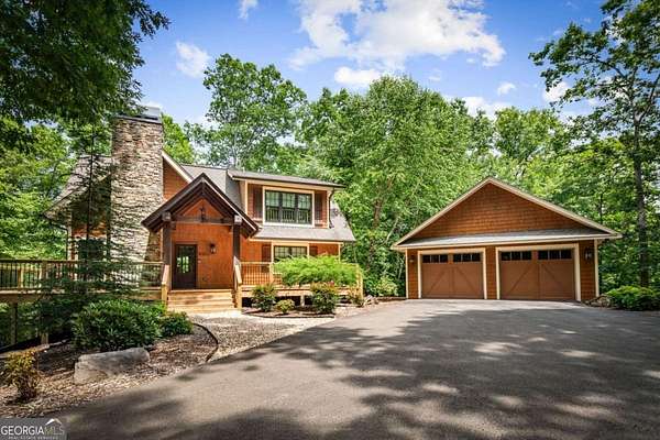 2.84 Acres of Land with Home for Sale in Blue Ridge, Georgia