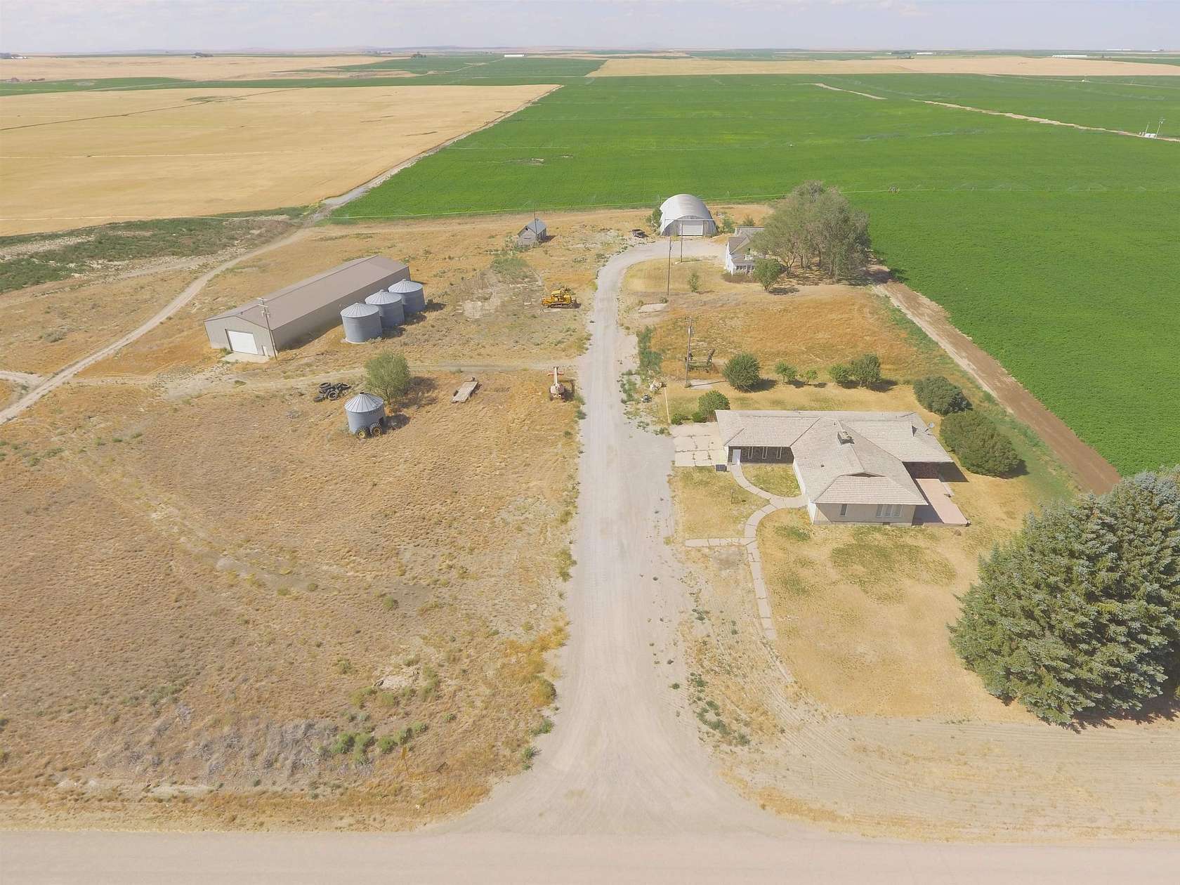 14.9 Acres of Land with Home for Sale in American Falls, Idaho