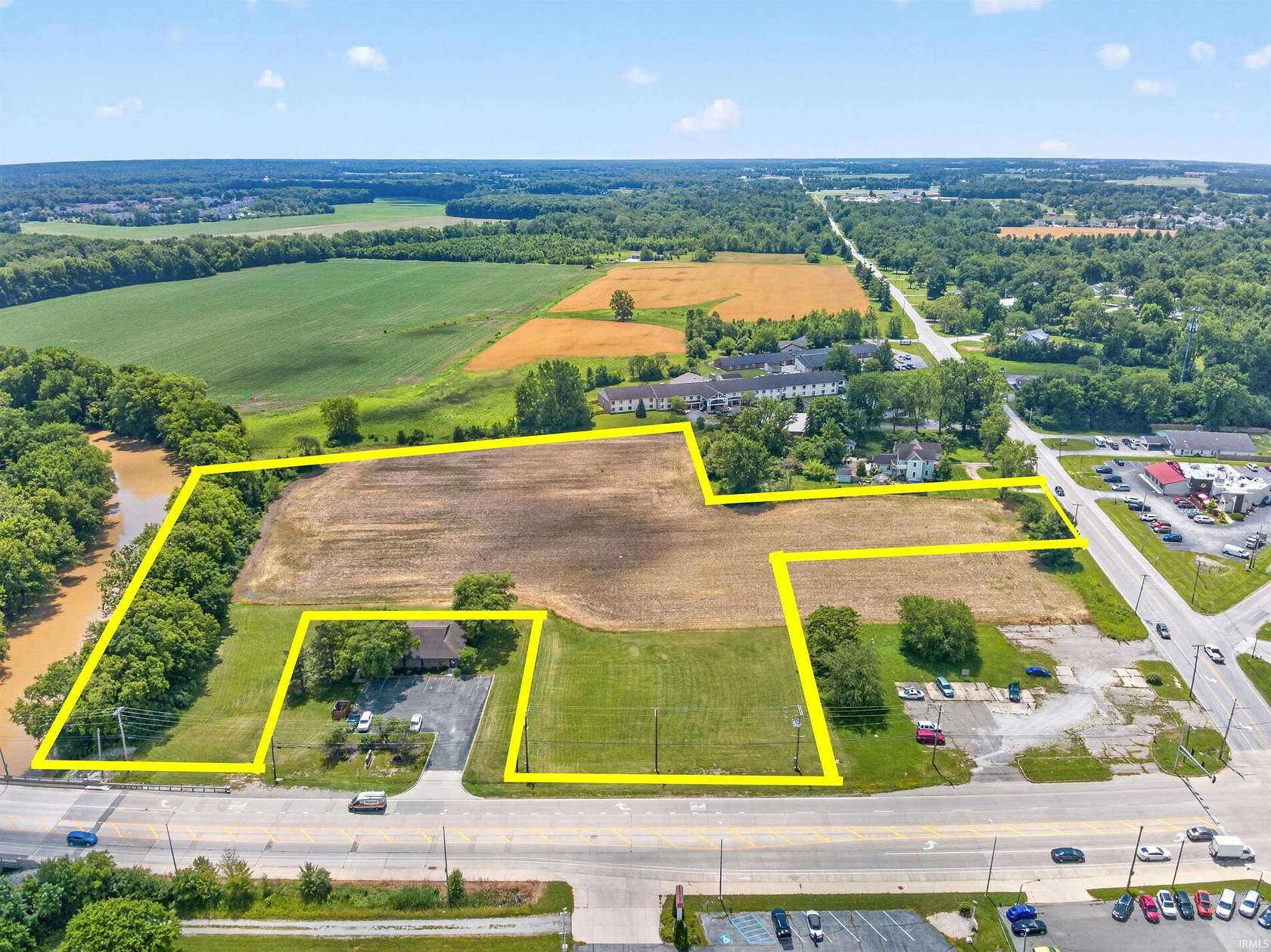 8.24 Acres of Commercial Land for Sale in Fort Wayne, Indiana