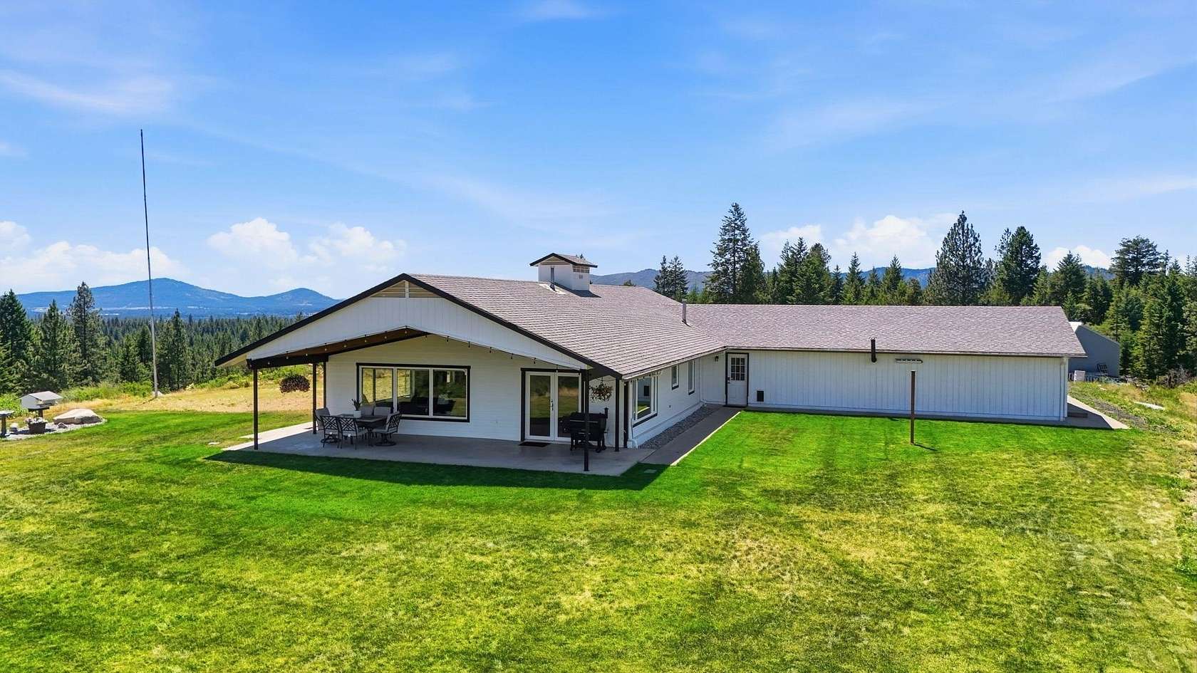 40 Acres of Recreational Land with Home for Sale in Clayton, Washington