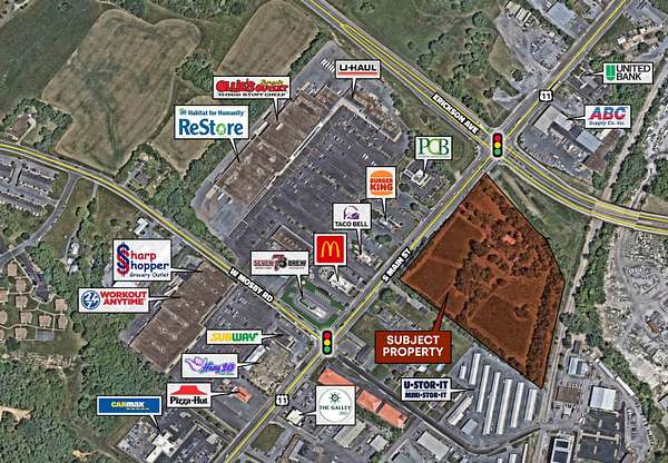9 Acres of Mixed-Use Land for Sale in Harrisonburg, Virginia