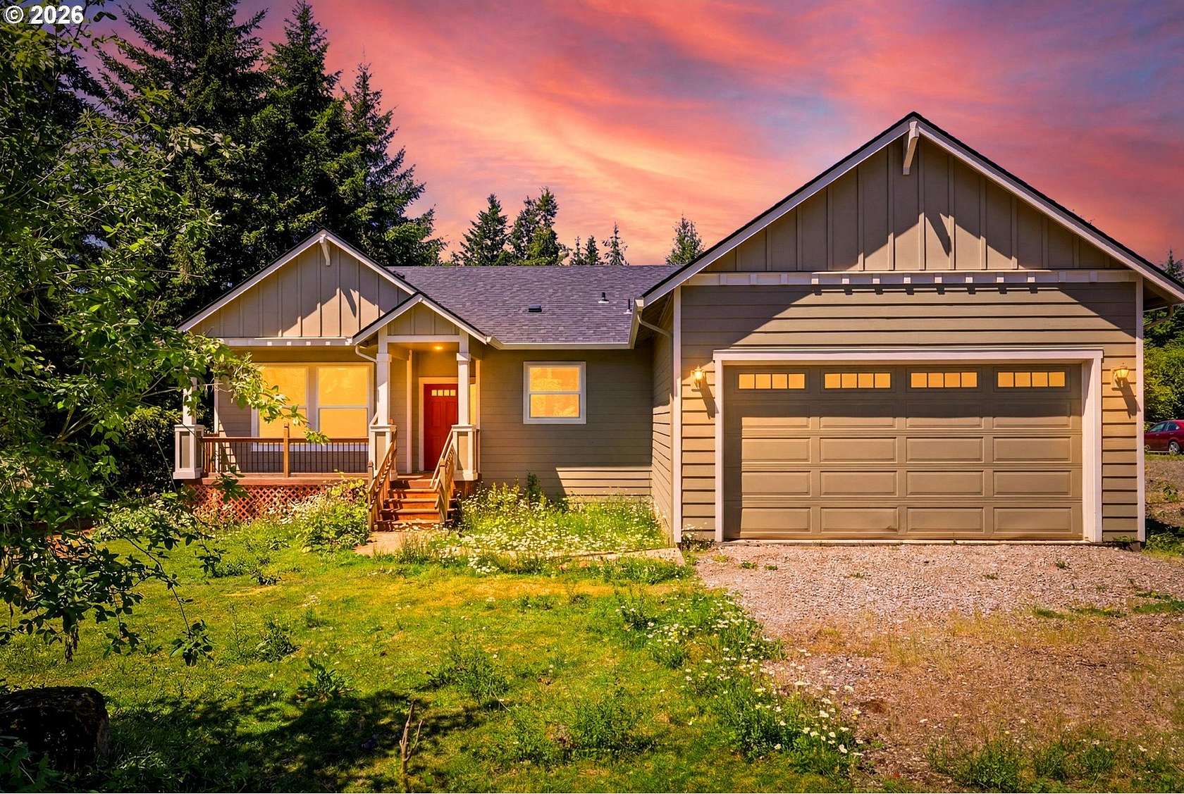 5 Acres of Land with Home for Sale in Sandy, Oregon