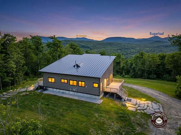 99.4 Acres of Recreational Land with Home for Sale in Kingfield, Maine