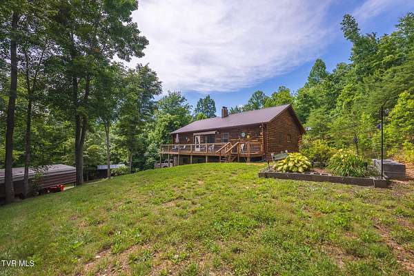 8.44 Acres of Land with Home for Sale in Thorn Hill, Tennessee