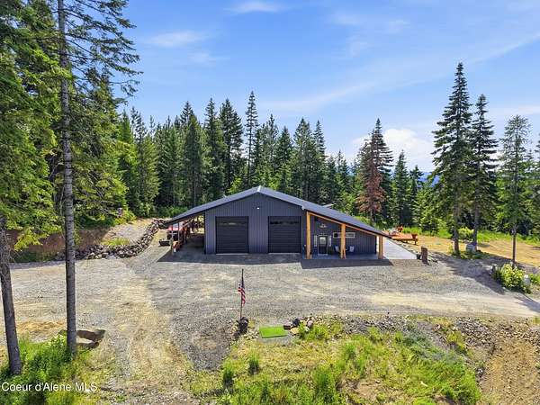10 Acres of Land with Home for Sale in Hayden, Idaho