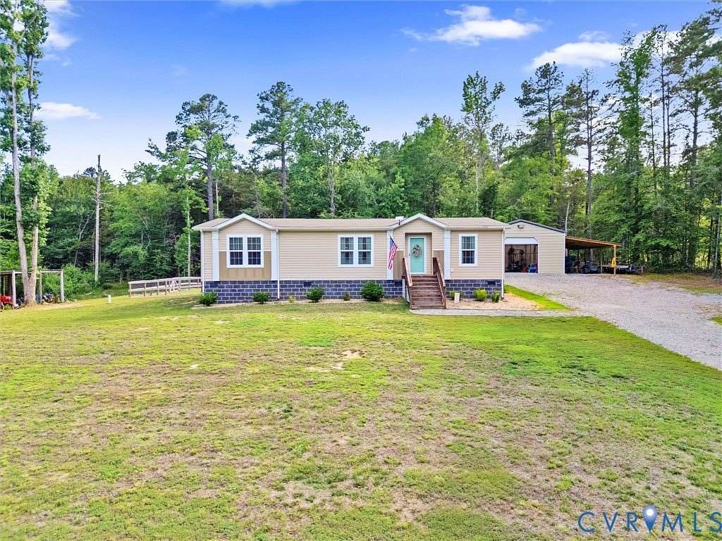 5.43 Acres of Land with Home for Sale in Amelia Court House, Virginia