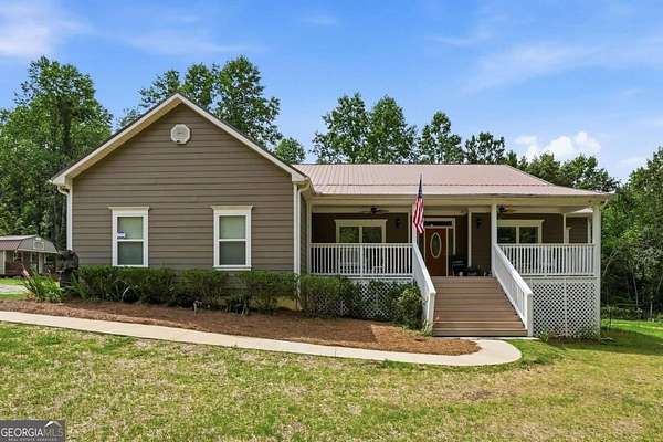 7.33 Acres of Land with Home for Sale in Dawsonville, Georgia