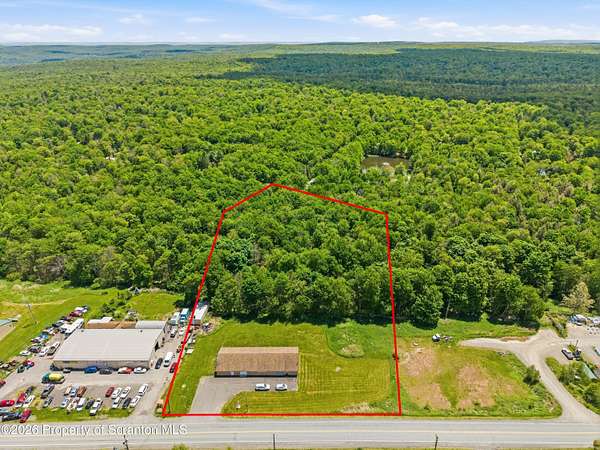 3.55 Acres of Improved Commercial Land for Sale in Gouldsboro, Pennsylvania