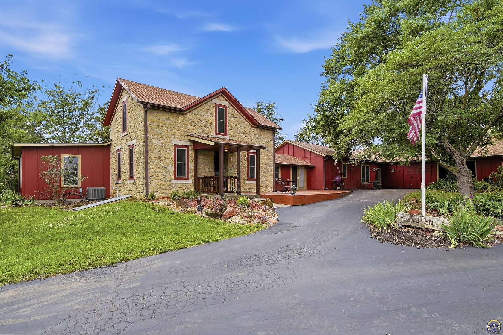 9.25 Acres of Land with Home for Sale in Maple Hill, Kansas