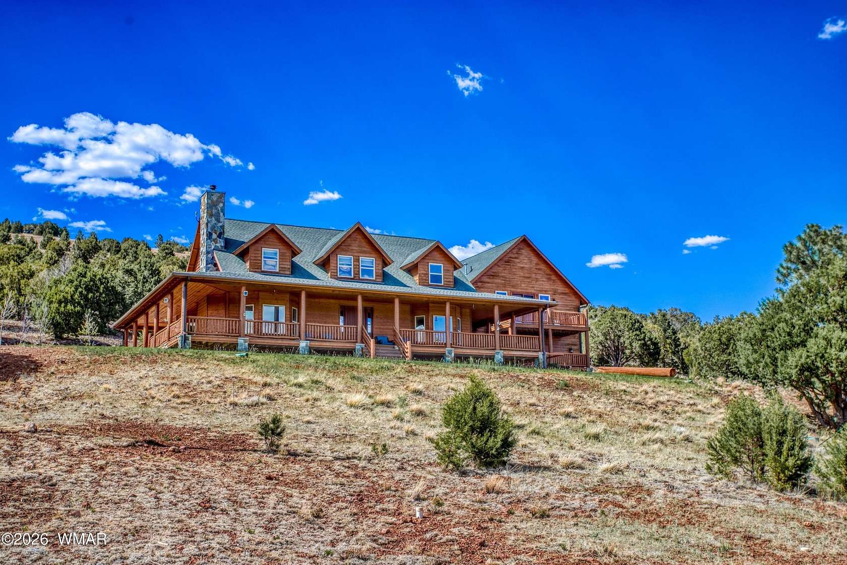 20.8 Acres of Land with Home for Sale in Vernon, Arizona