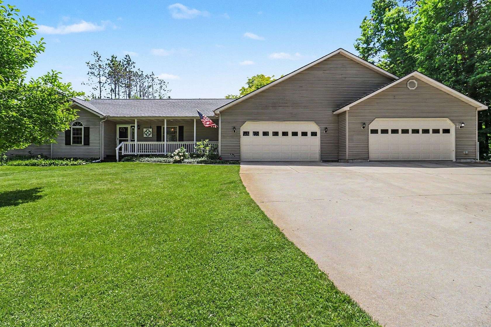 3.2 Acres of Land with Home for Sale in Evart, Michigan