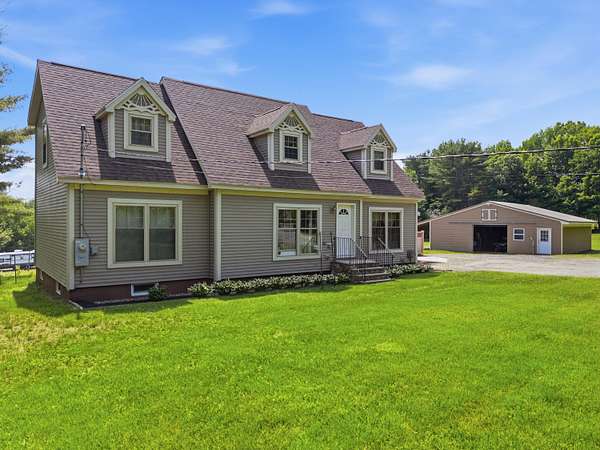 6.87 Acres of Land with Home for Sale in Buckfield, Maine