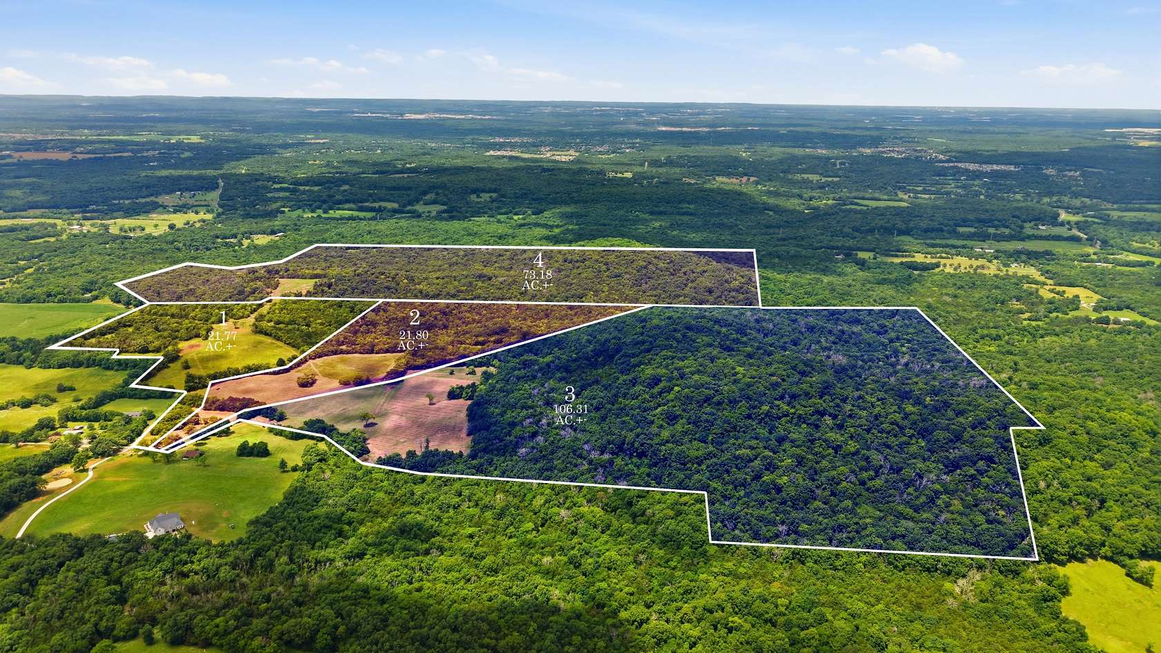 223 Acres of Land for Auction in Lascassas, Tennessee