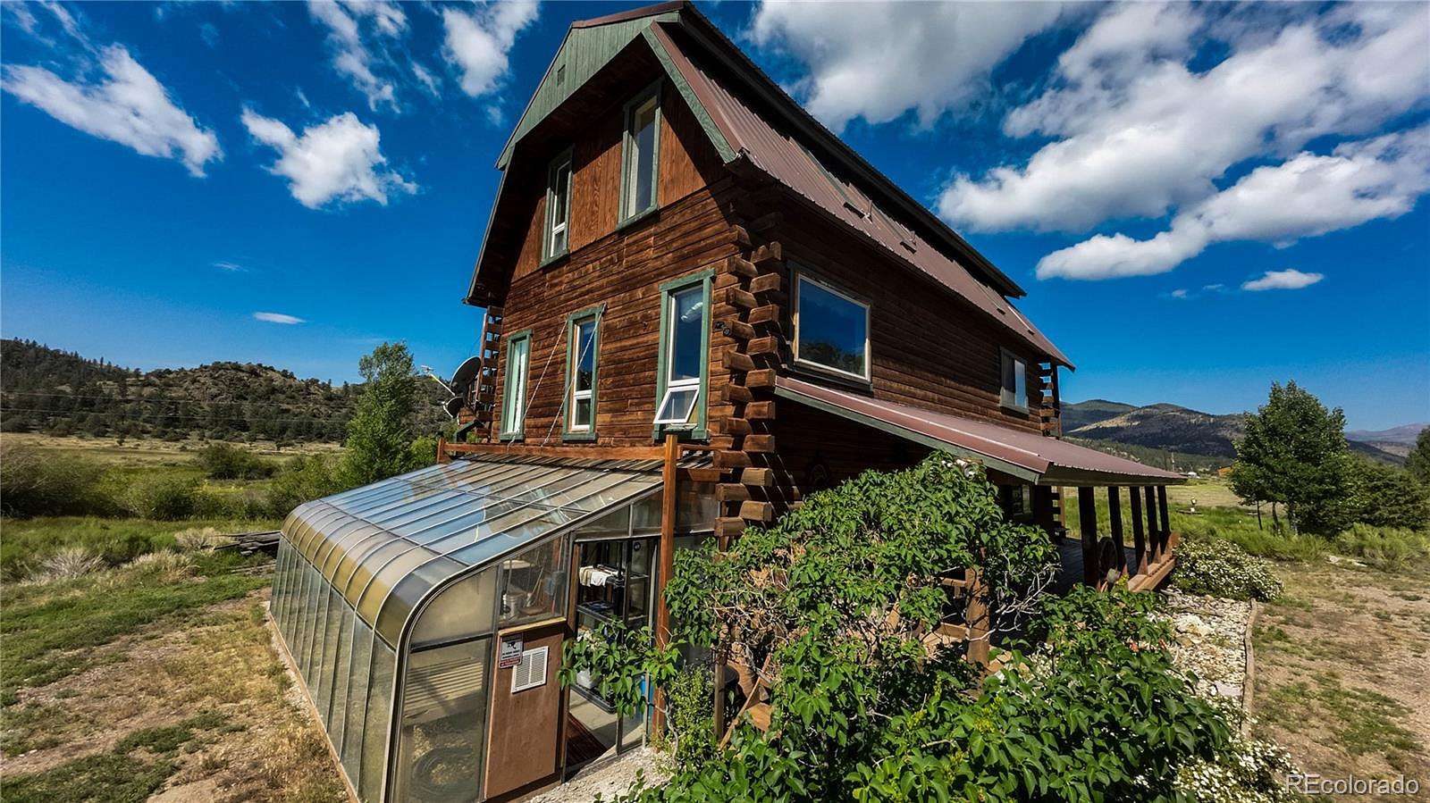 14.3 Acres of Recreational Land with Home for Sale in Villa Grove, Colorado