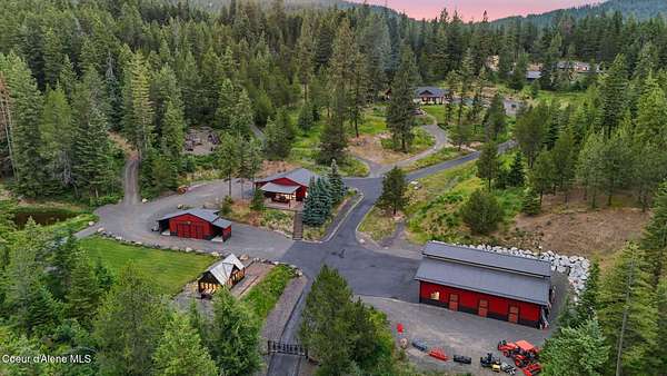 17.8 Acres of Land with Home for Sale in Coeur d'Alene, Idaho