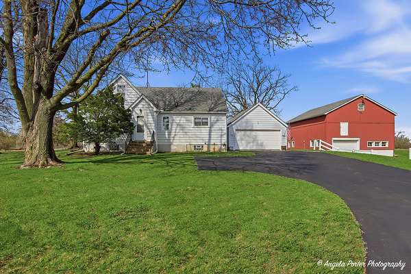 11.6 Acres of Land with Home for Sale in Woodstock, Illinois