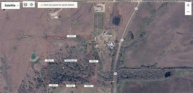 20 Acres of Agricultural & Residential Land for Sale in Madill, Oklahoma