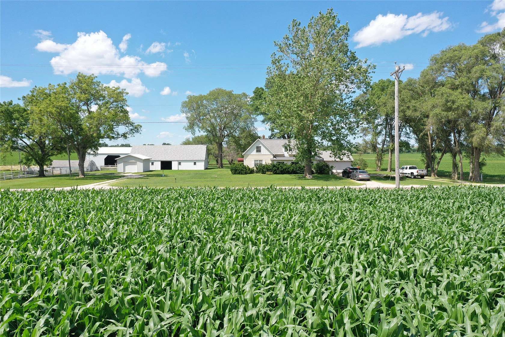 10.4 Acres of Land with Home for Sale in Adel, Iowa
