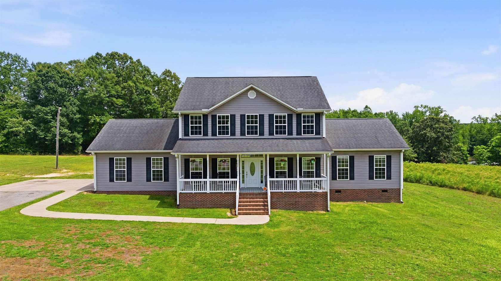 2.5 Acres of Land with Home for Sale in Pacolet, South Carolina