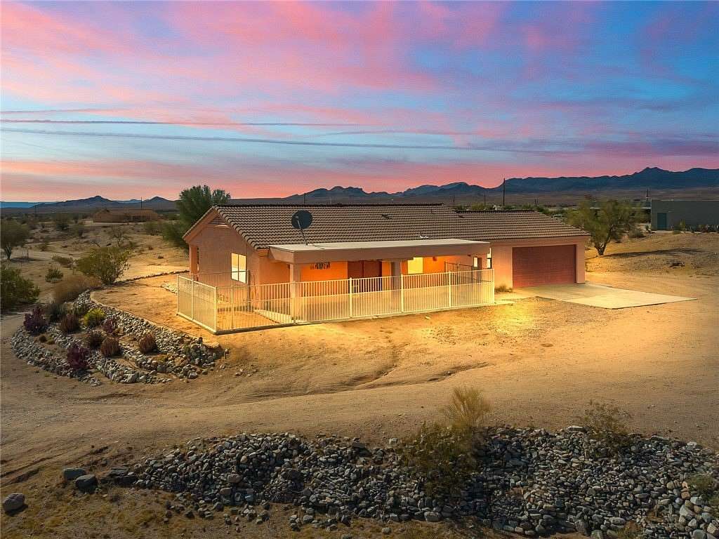 5 Acres of Land with Home for Sale in Yucca, Arizona