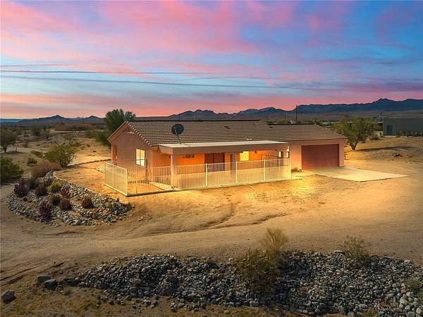 5 Acres of Land with Home for Sale in Yucca, Arizona
