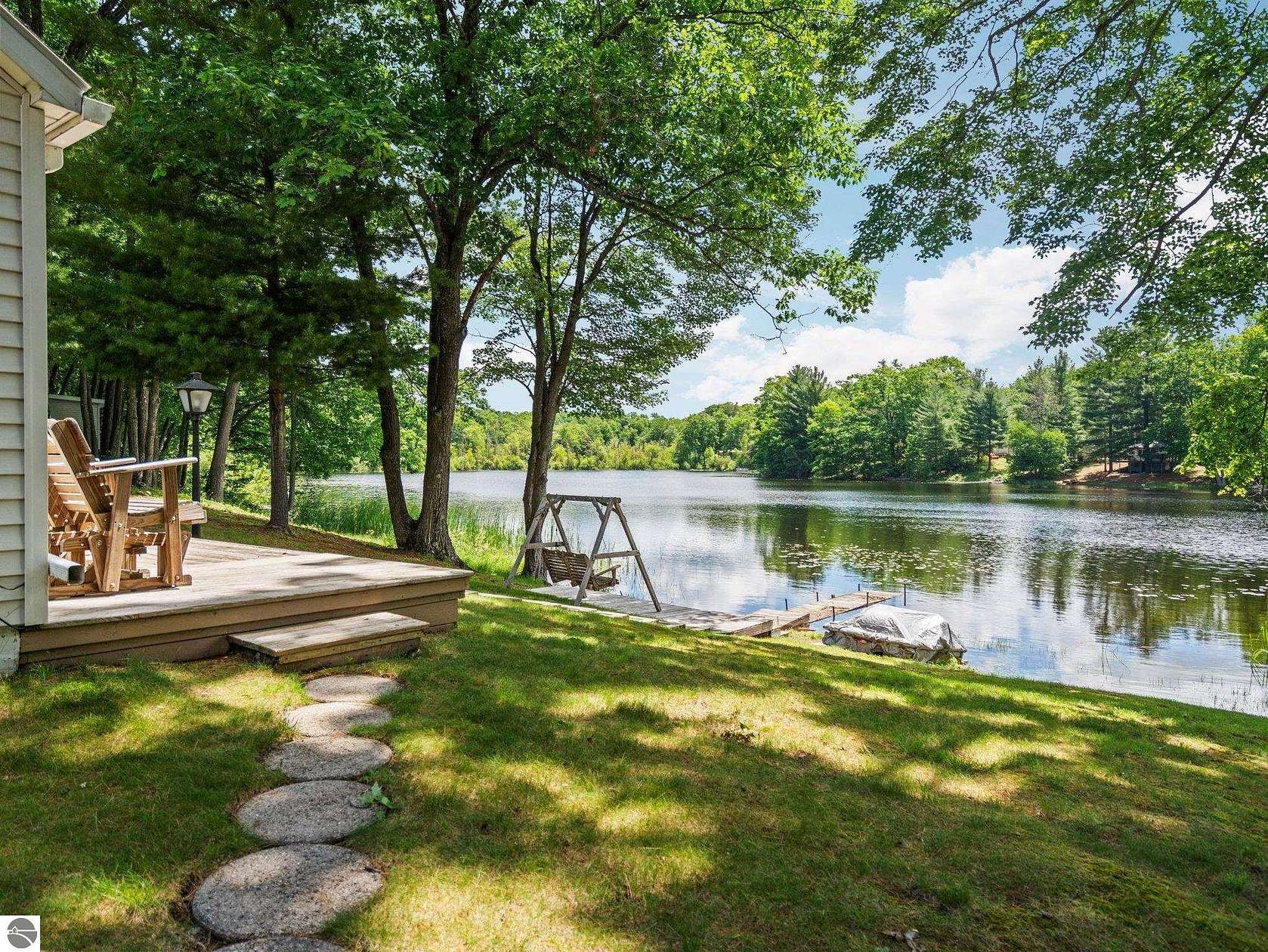 4.39 Acres of Land with Home for Sale in Kalkaska, Michigan