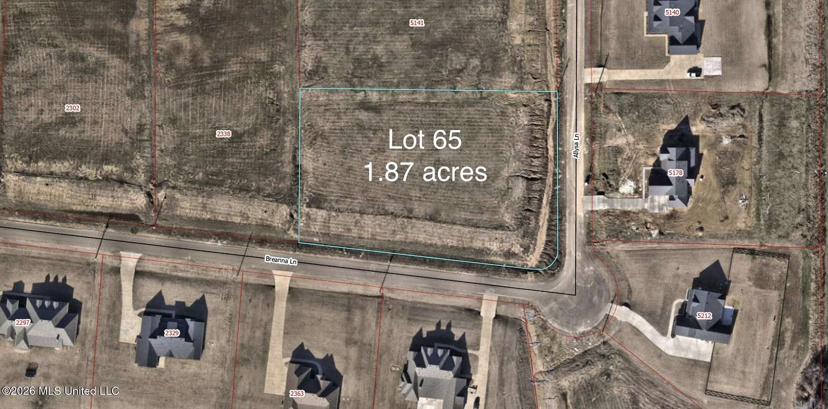 1.87 Acres of Residential Land for Sale in Hernando, Mississippi