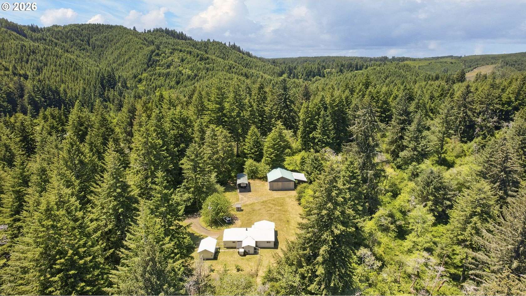 39 Acres of Land with Home for Sale in Westlake, Oregon