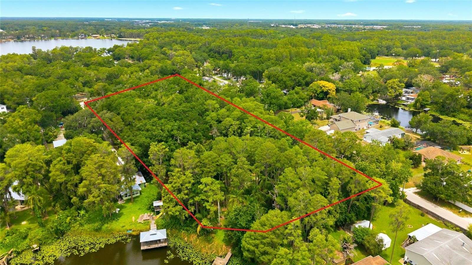 4.14 Acres of Land with Home for Sale in Odessa, Florida