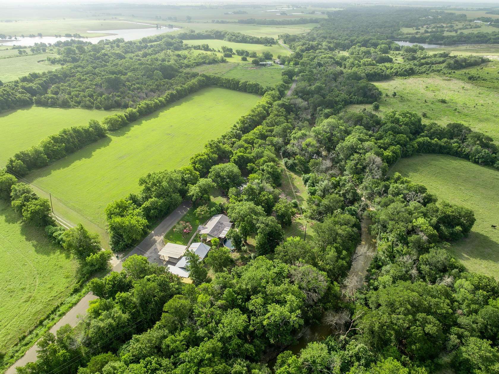 3.58 Acres of Land with Home for Sale in Lorena, Texas