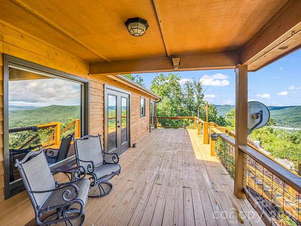4.79 Acres of Land with Home for Sale in Penrose, North Carolina