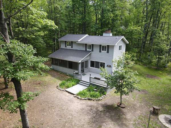 10.4 Acres of Land with Home for Sale in Roscommon, Michigan