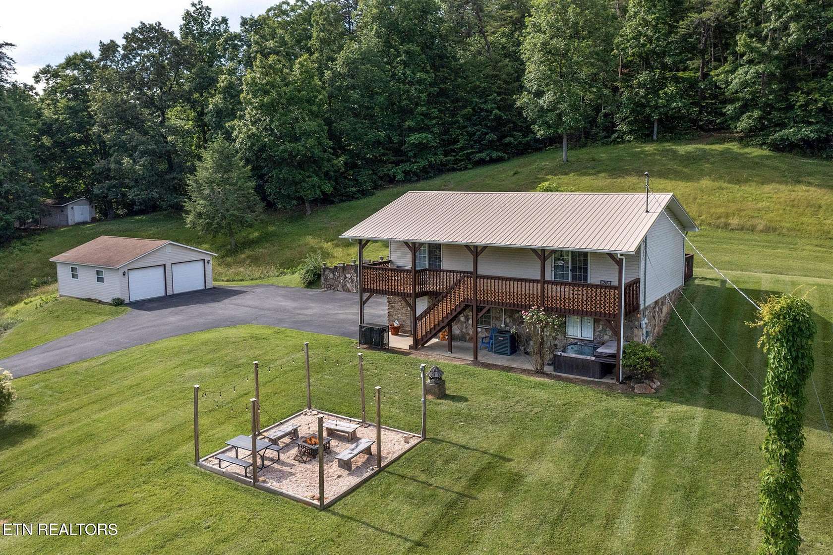 2 Acres of Land with Home for Sale in Sevierville, Tennessee
