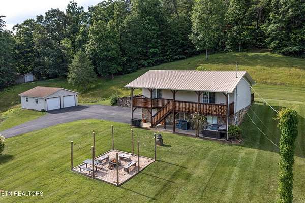 2 Acres of Land with Home for Sale in Sevierville, Tennessee