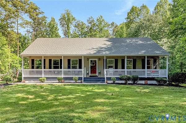 5 Acres of Land with Home for Sale in Bumpass, Virginia