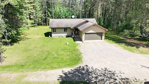 3 Acres of Land with Home for Sale in Saint Germain, Wisconsin