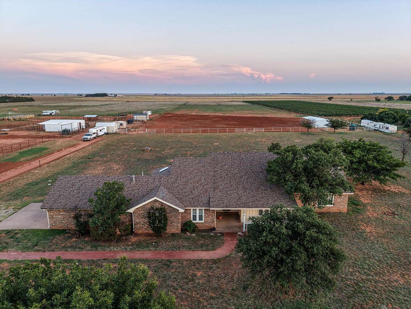 10 Acres of Land with Home for Sale in Ropesville, Texas