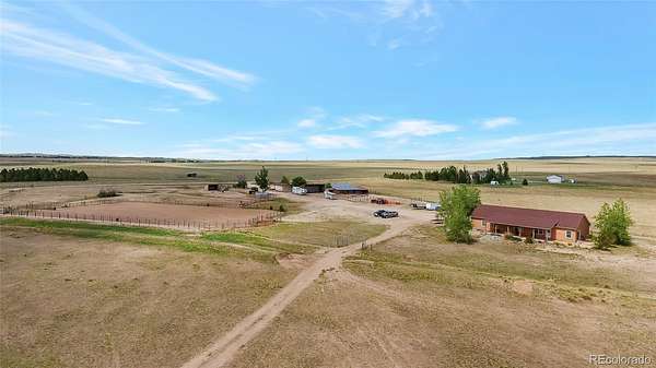 40 Acres of Land with Home for Sale in Calhan, Colorado