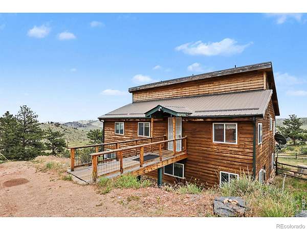 3.59 Acres of Land with Home for Sale in Livermore, Colorado
