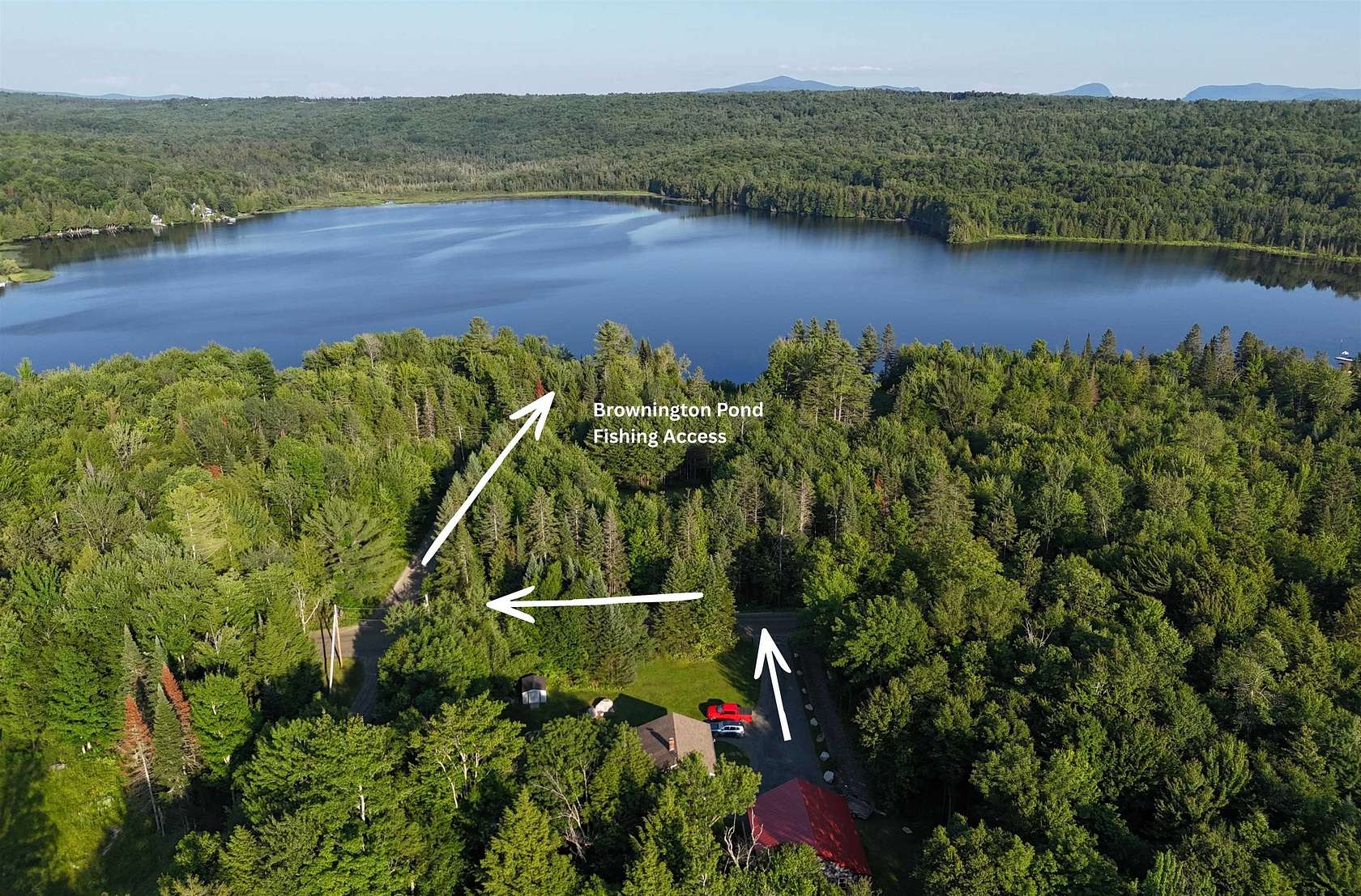 11.4 Acres of Recreational Land with Home for Sale in Brownington Town, Vermont