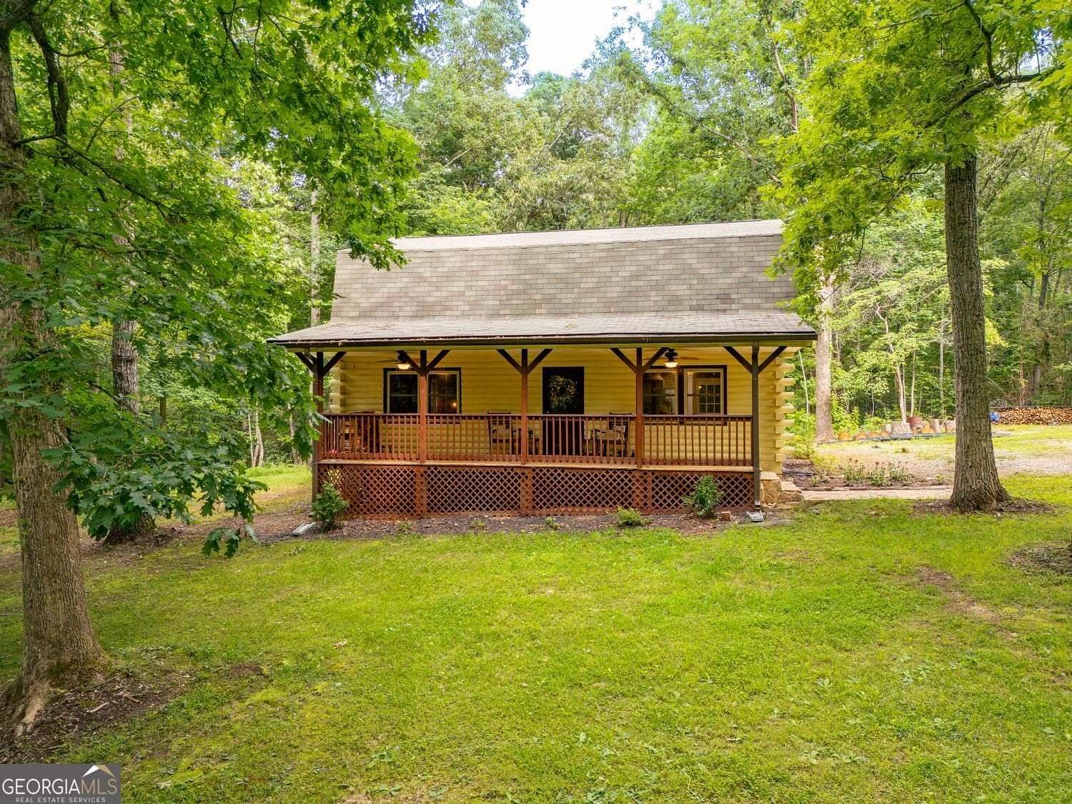 4.53 Acres of Land with Home for Sale in Clarkesville, Georgia